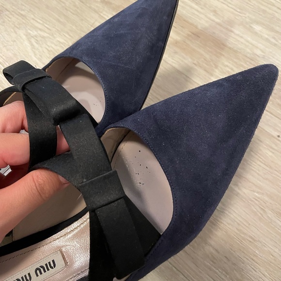 ❌SOLD❌Authentic Used Miu Miu Heels. Size 36.5 - Picture 5 of 5